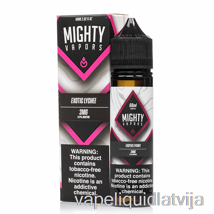 Eksotisks Ličī - Vareni Tvaiki - 60ml 3mg Vape šķidrums